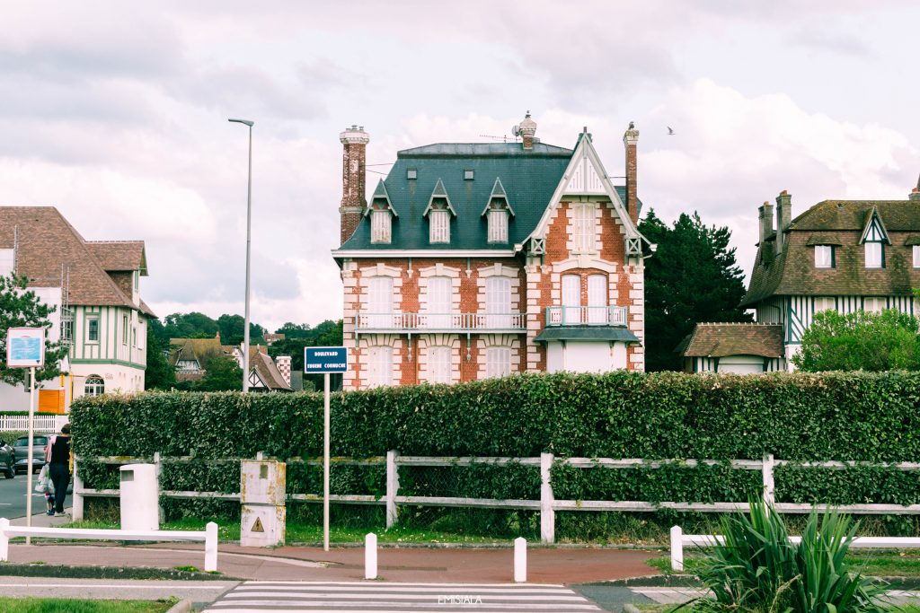 Photographie de la ville de Deauville.