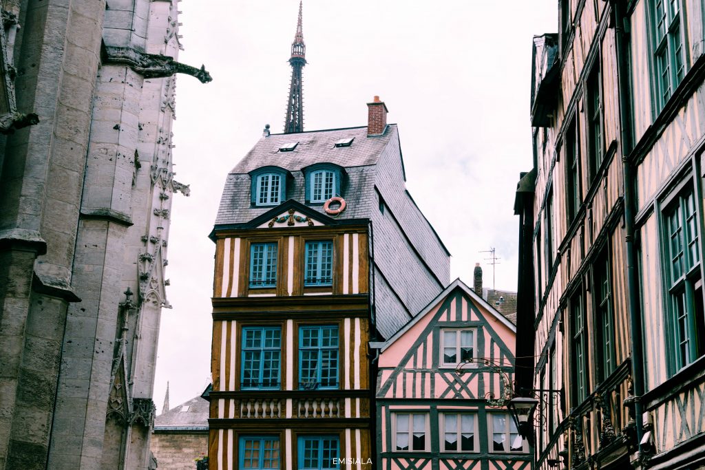 Photographie de la ville de Rouen.